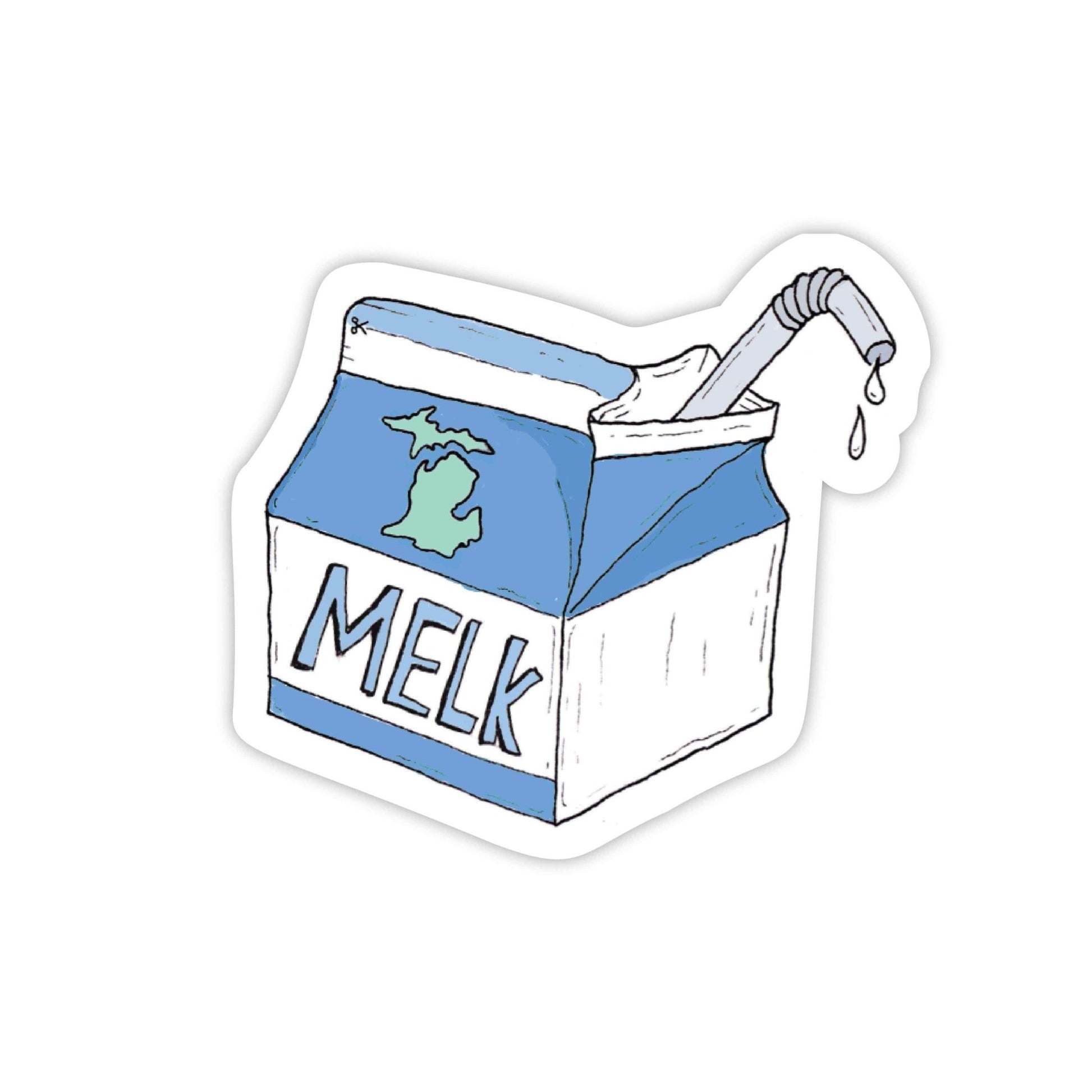 Melk - Midwest Sticker - Wander Together Outfitters