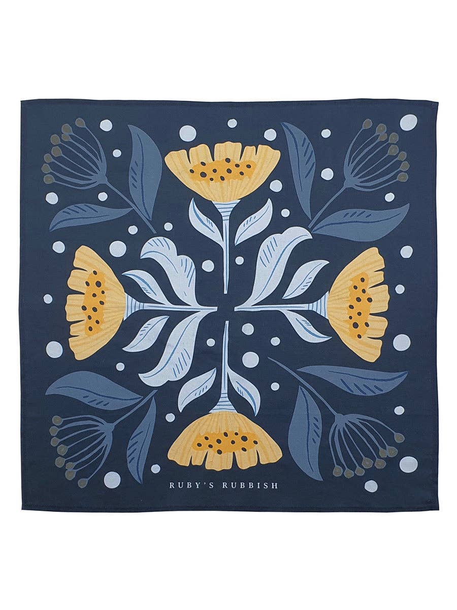 Midnight Bloom Bandana (CLEARANCE) - Wander Together Outfitters