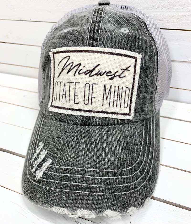 "Midwest State of Mind" Unisex Cap - Wander Together Outfitters