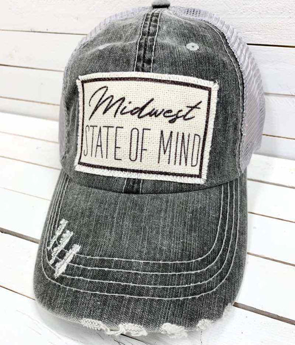 "Midwest State of Mind" Unisex Cap