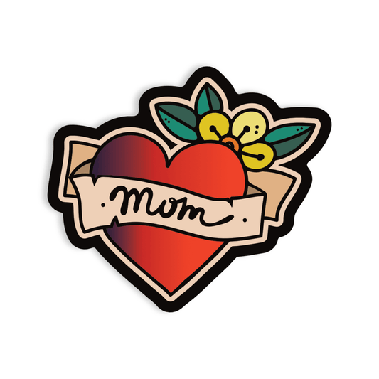 Mom Tattoo Vinyl Sticker - Wander Together Outfitters