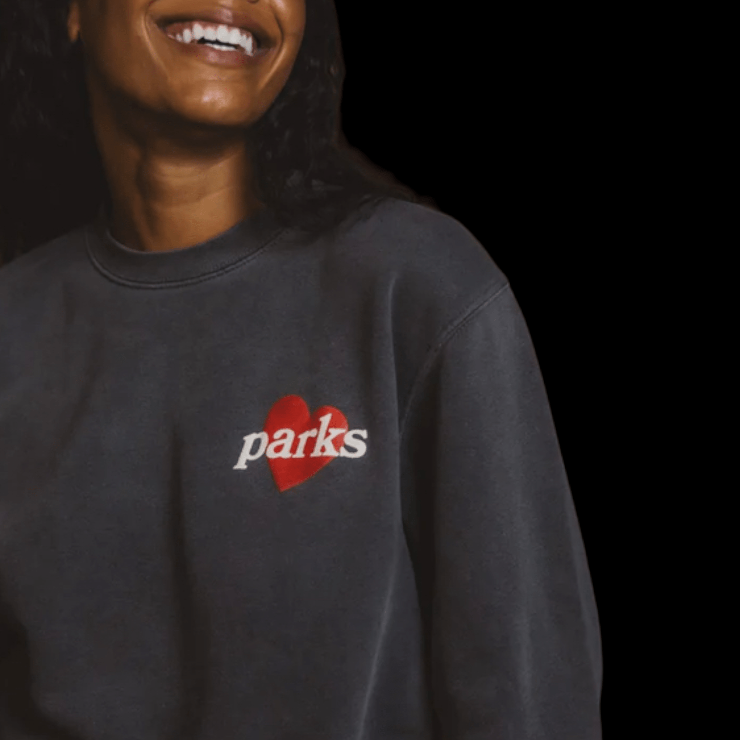 "My Heart is at the Parks Crewneck" (CLEARANCE) - Wander Together Outfitters