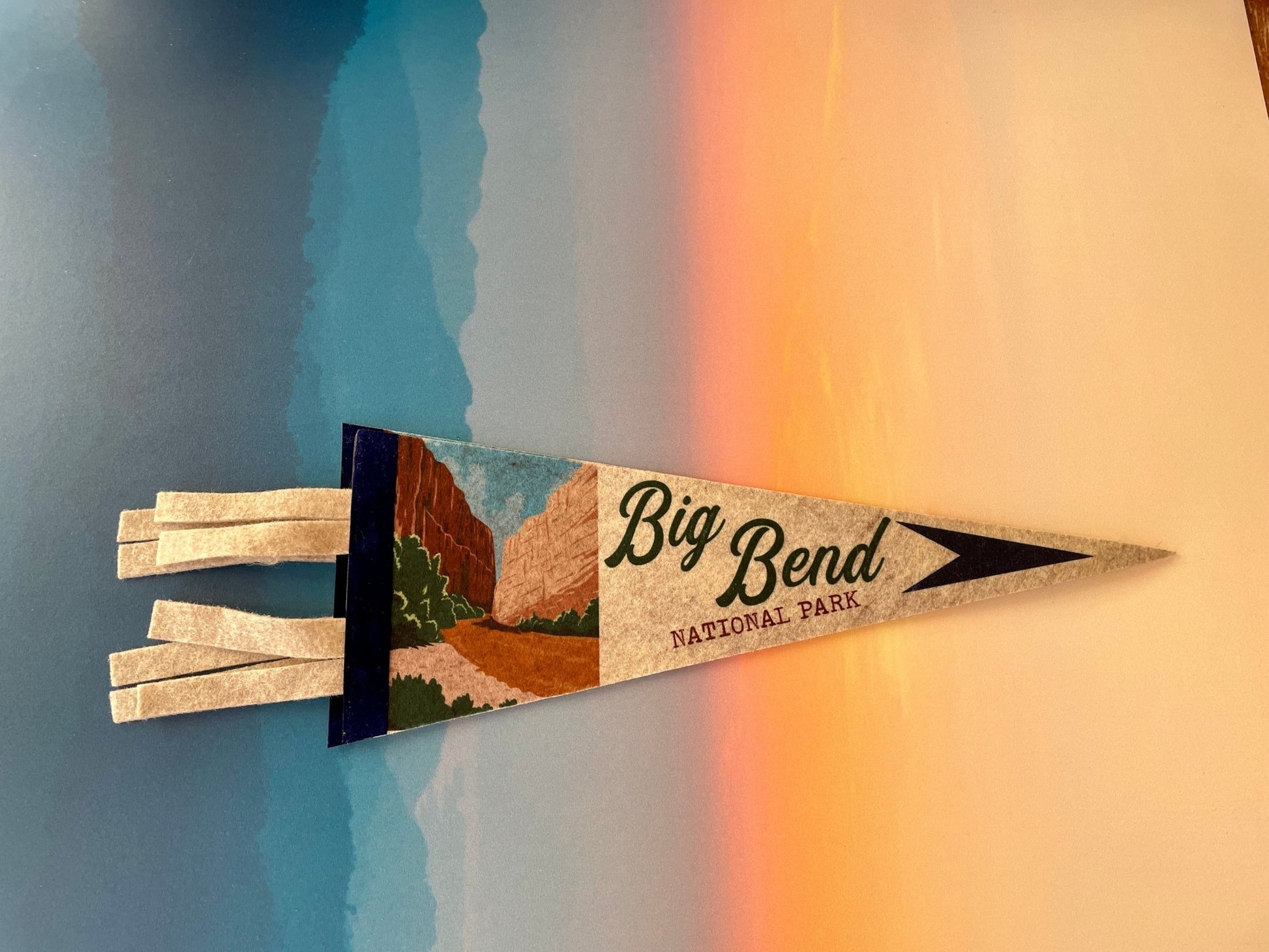 National Parks Mini Felt Pennants – Collect Them All - Wander Together Outfitters