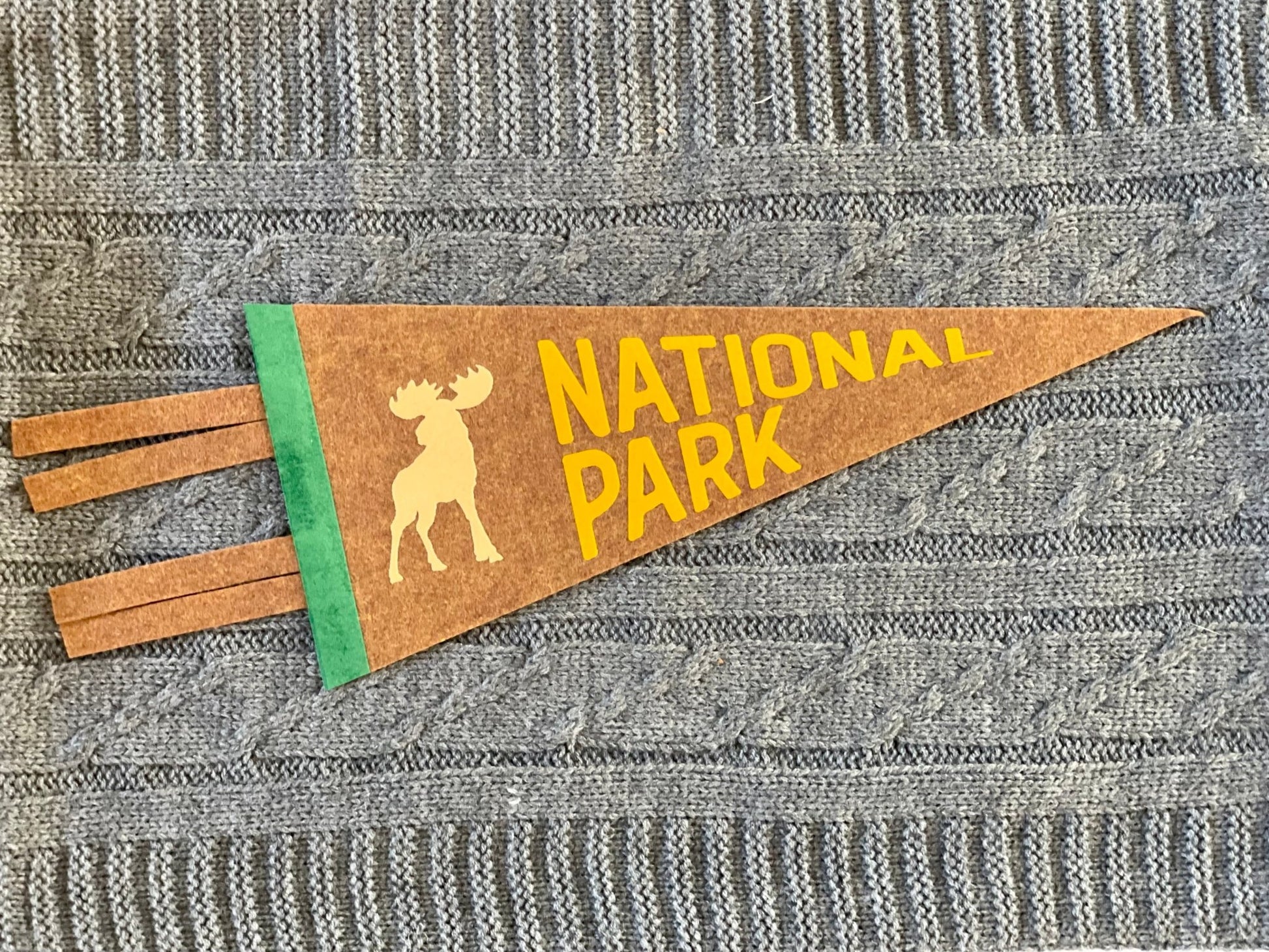 National Parks Mini Felt Pennants – Collect Them All - Wander Together Outfitters