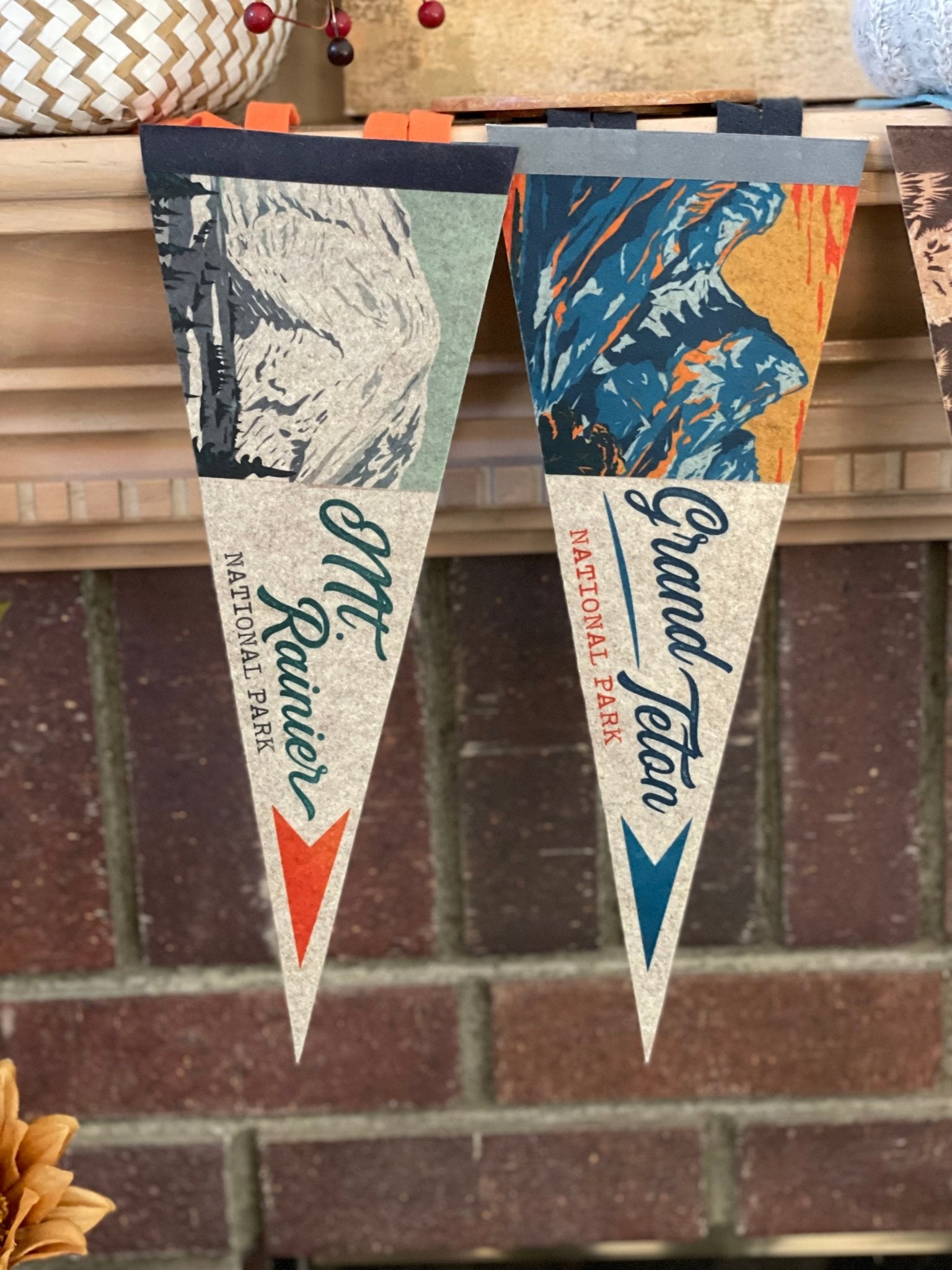 National Parks Mini Felt Pennants – Collect Them All - Wander Together Outfitters
