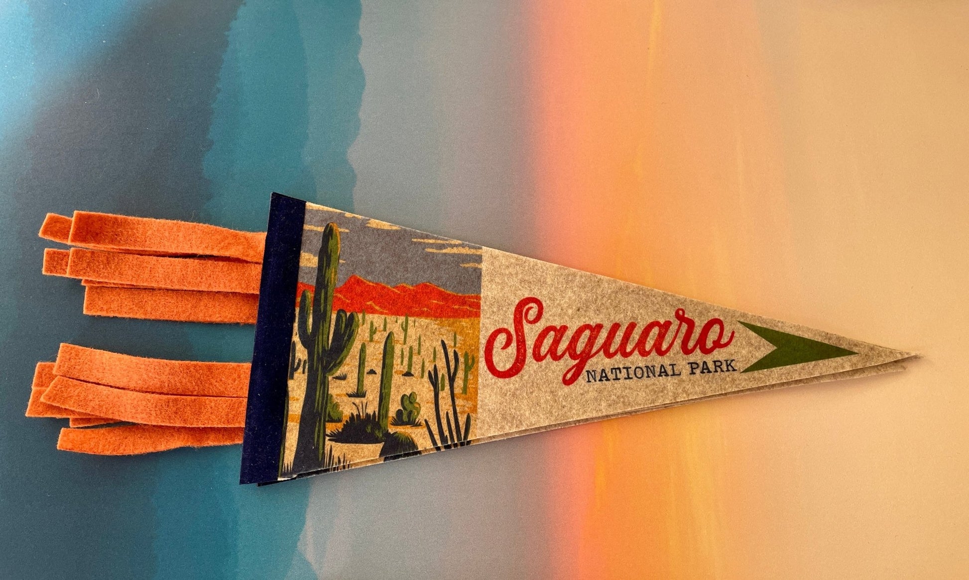 National Parks Mini Felt Pennants – Collect Them All - Wander Together Outfitters