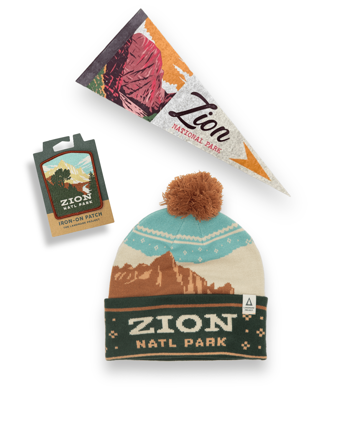 National Parks Mini Felt Pennants – Collect Them All - Wander Together Outfitters