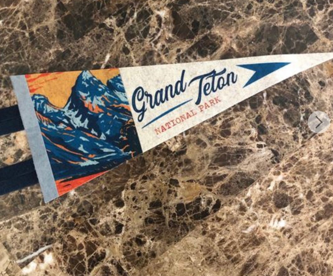 National Parks Mini Felt Pennants – Collect Them All - Wander Together Outfitters