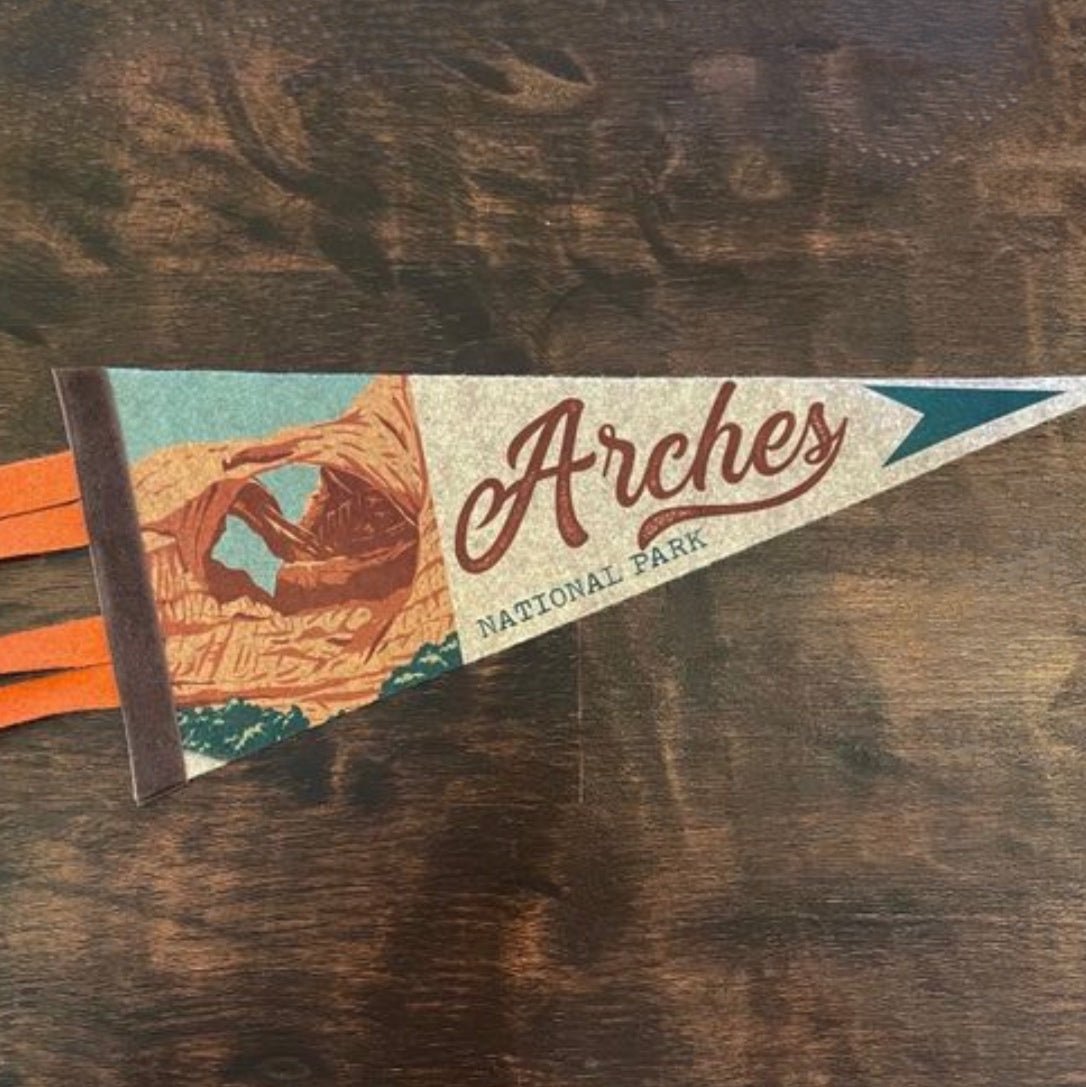 National Parks Mini Felt Pennants – Collect Them All - Wander Together Outfitters