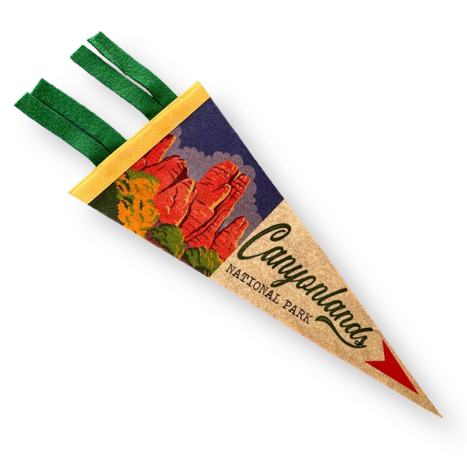 National Parks Mini Felt Pennants – Collect Them All - Wander Together Outfitters