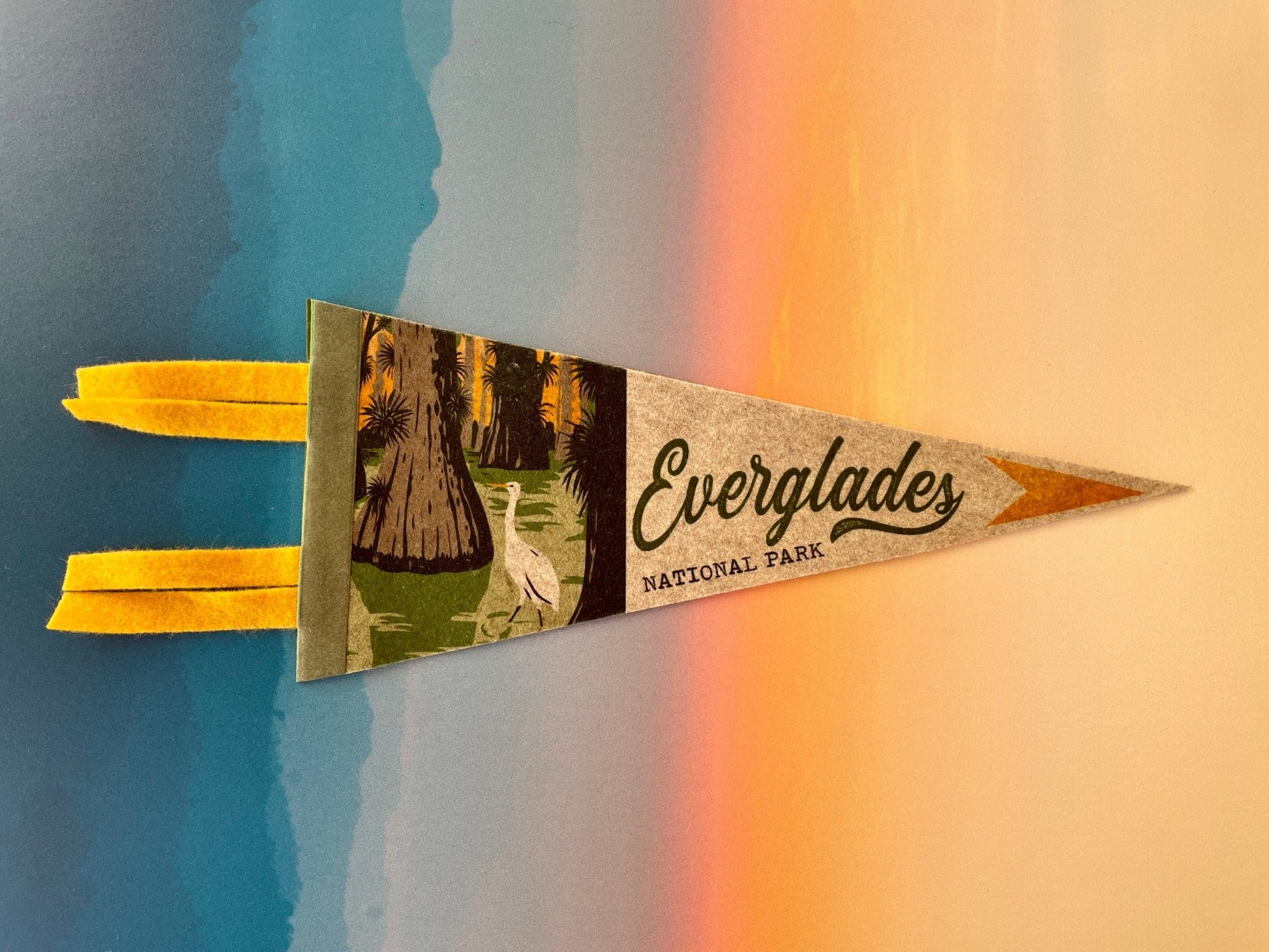 National Parks Mini Felt Pennants – Collect Them All - Wander Together Outfitters