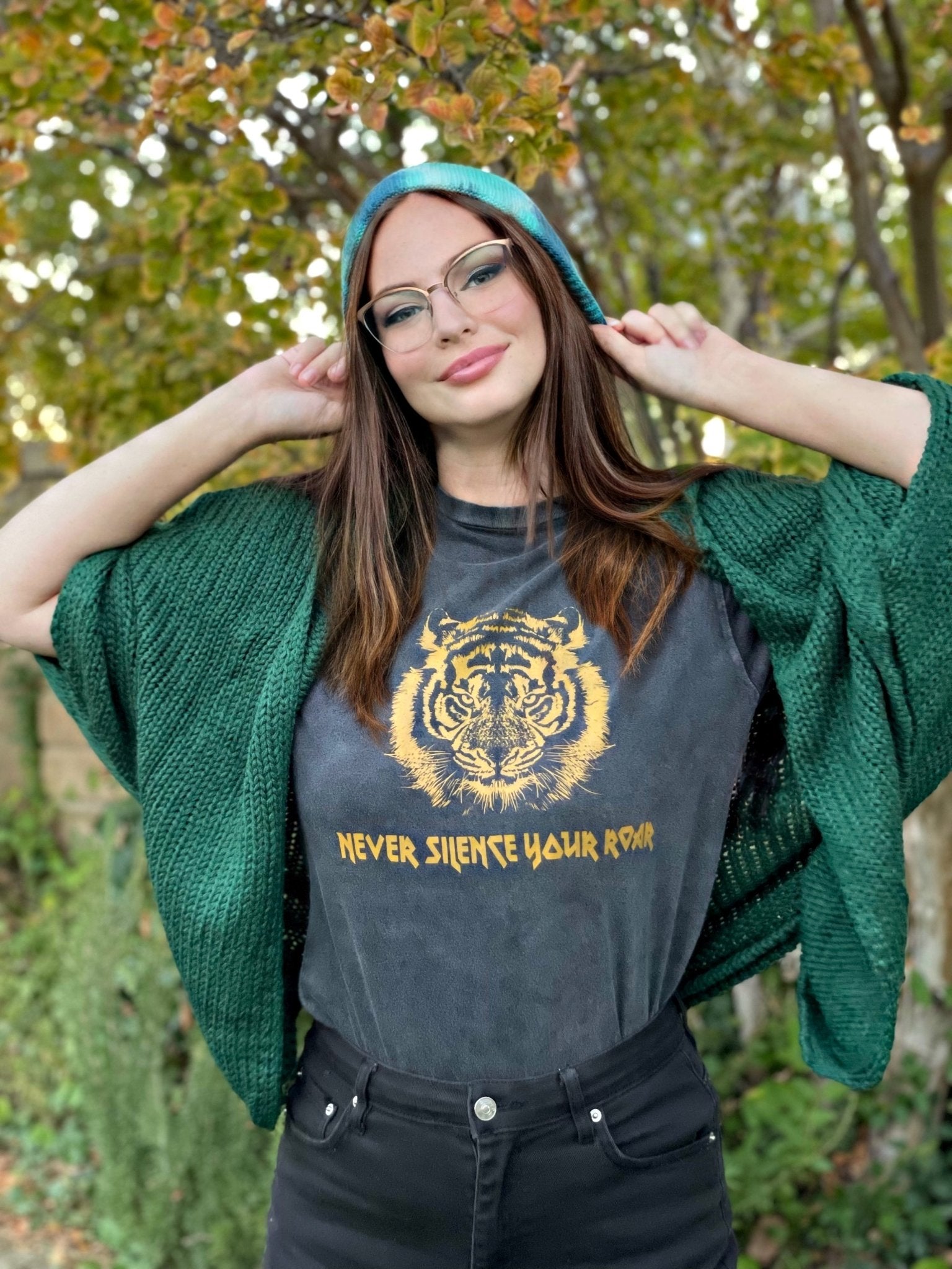 "Never Silence Your Roar" T-Shirt - Wander Together Outfitters
