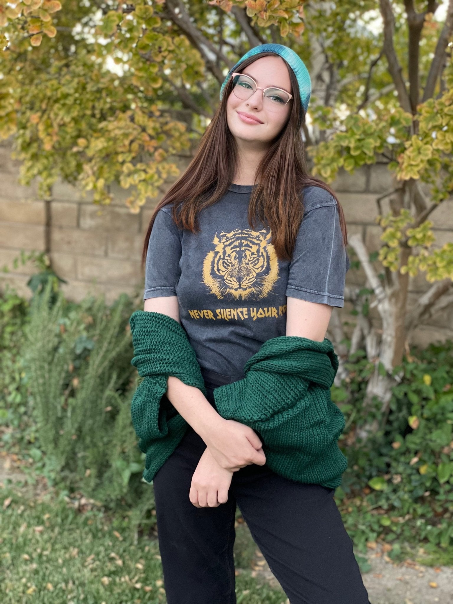 "Never Silence Your Roar" T-Shirt - Wander Together Outfitters