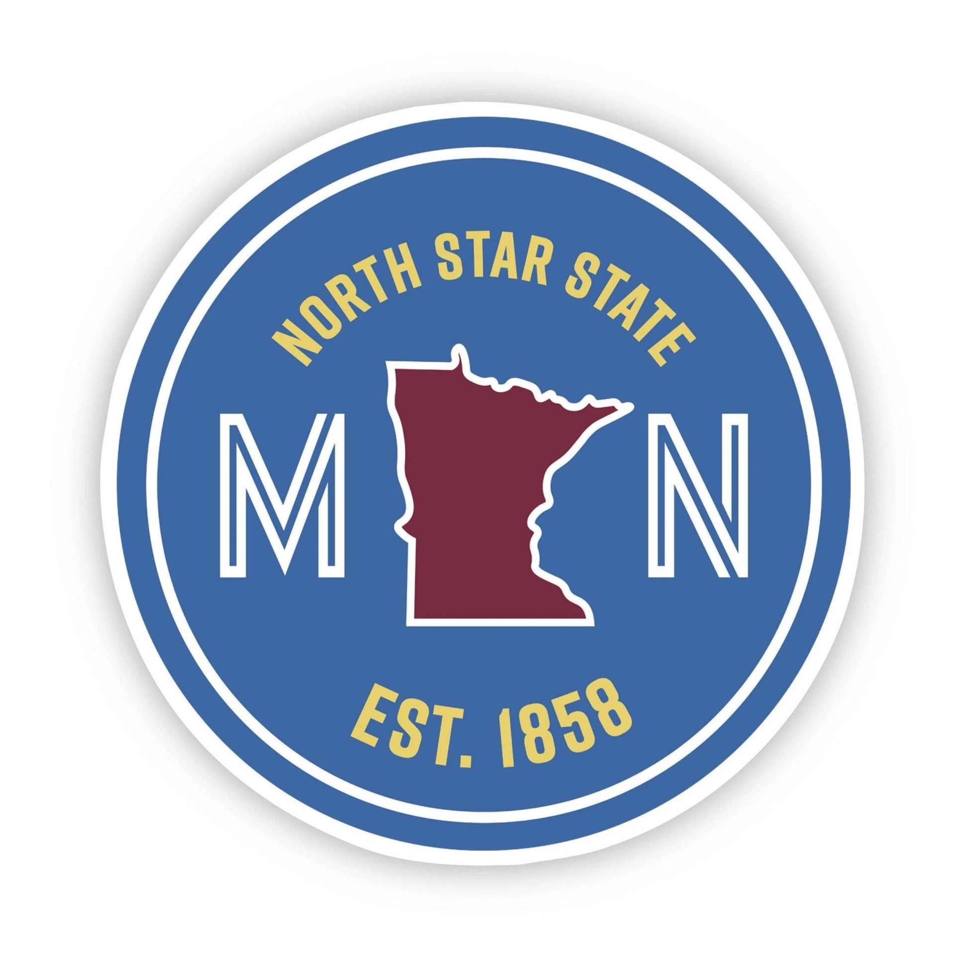 North Star State Minnesota Sticker - Wander Together Outfitters