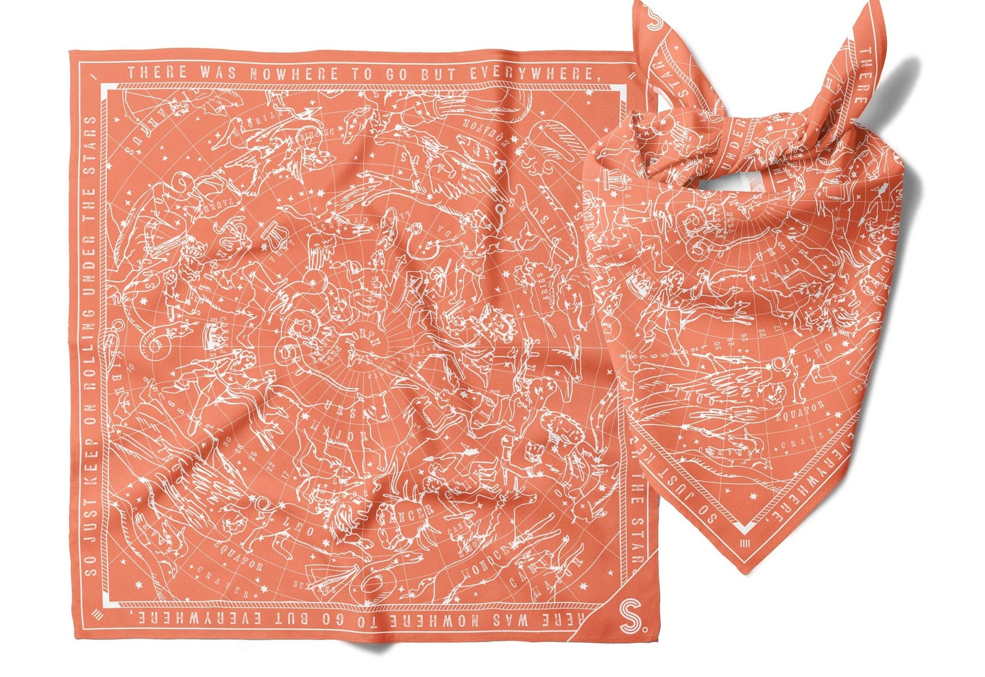 “Nowhere to go but Everywhere” Road Trip Bandana (CLEARANCE) - Wander Together Outfitters