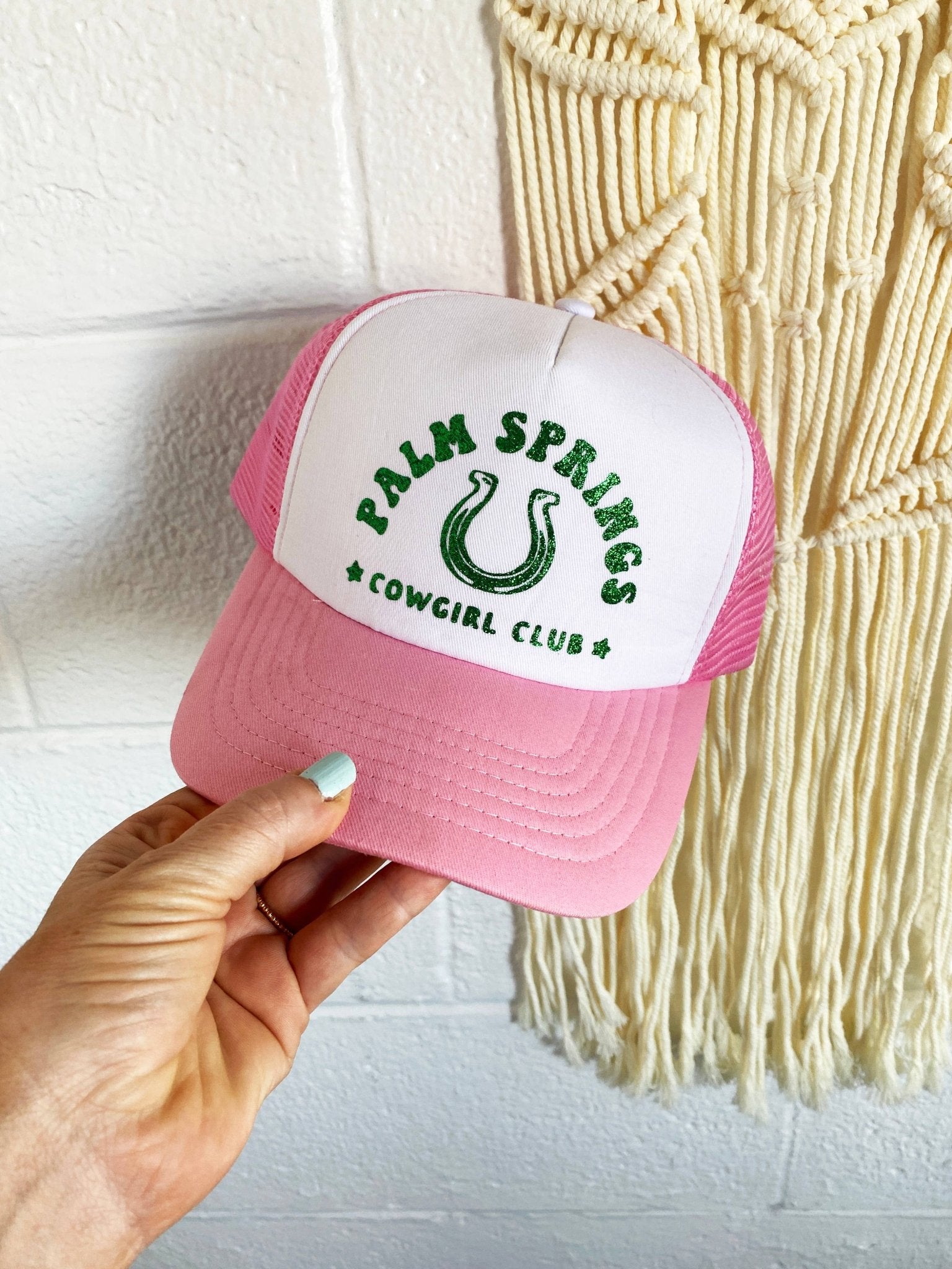 “Palm Springs Cowgirl Club” Trucker Hat - Wander Together Outfitters