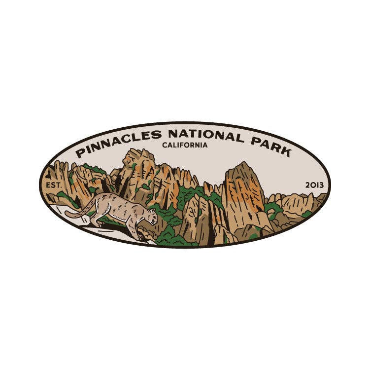 Pinnacles National Park Vinyl Sticker - Wander Together Outfitters