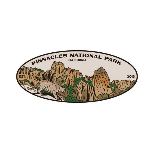 Pinnacles National Park Vinyl Sticker - Wander Together Outfitters