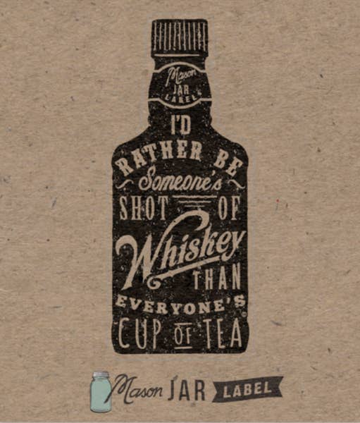 "Rather Be A Shot Than Everyone's Cup of Tea" Sticker - Wander Together Outfitters