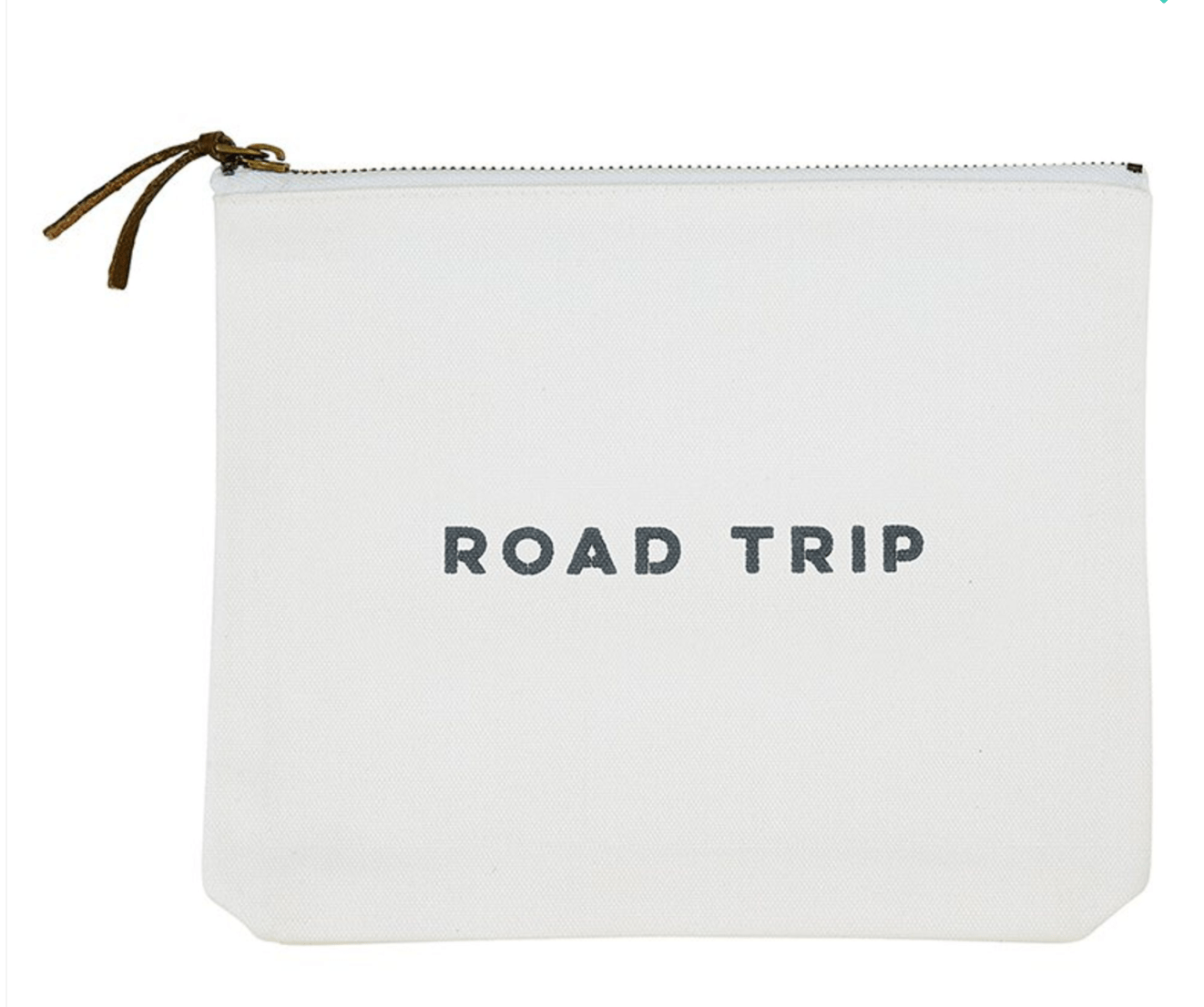 Road Trip Canvas Pouch - Wander Together Outfitters