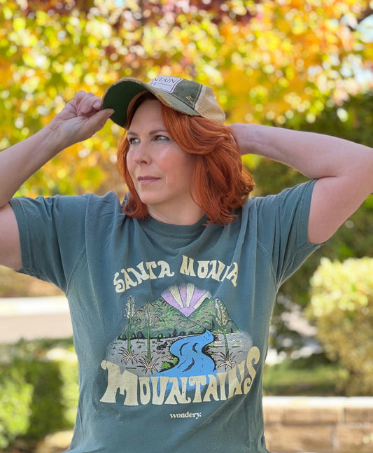 “Santa Monica Mountains” T-Shirt (CLEARANCE) - Wander Together Outfitters