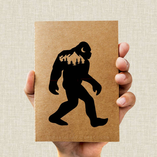 Sasquatch Bigfoot 48 - Page Pocket Journal - Wander Together Outfitters