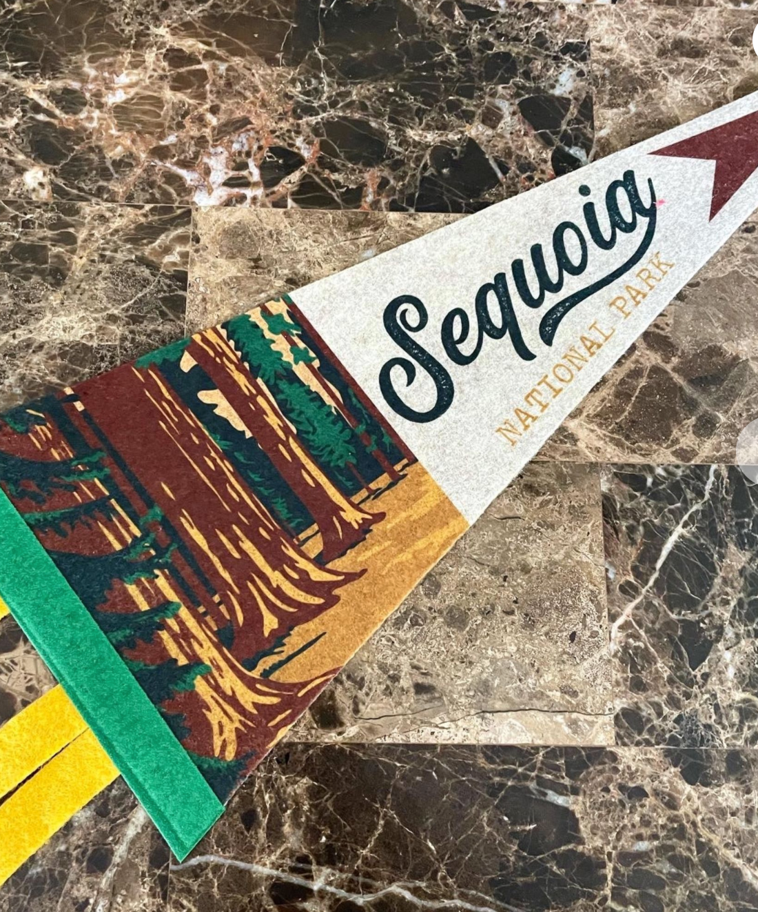 Sequoia National Park Pennant
