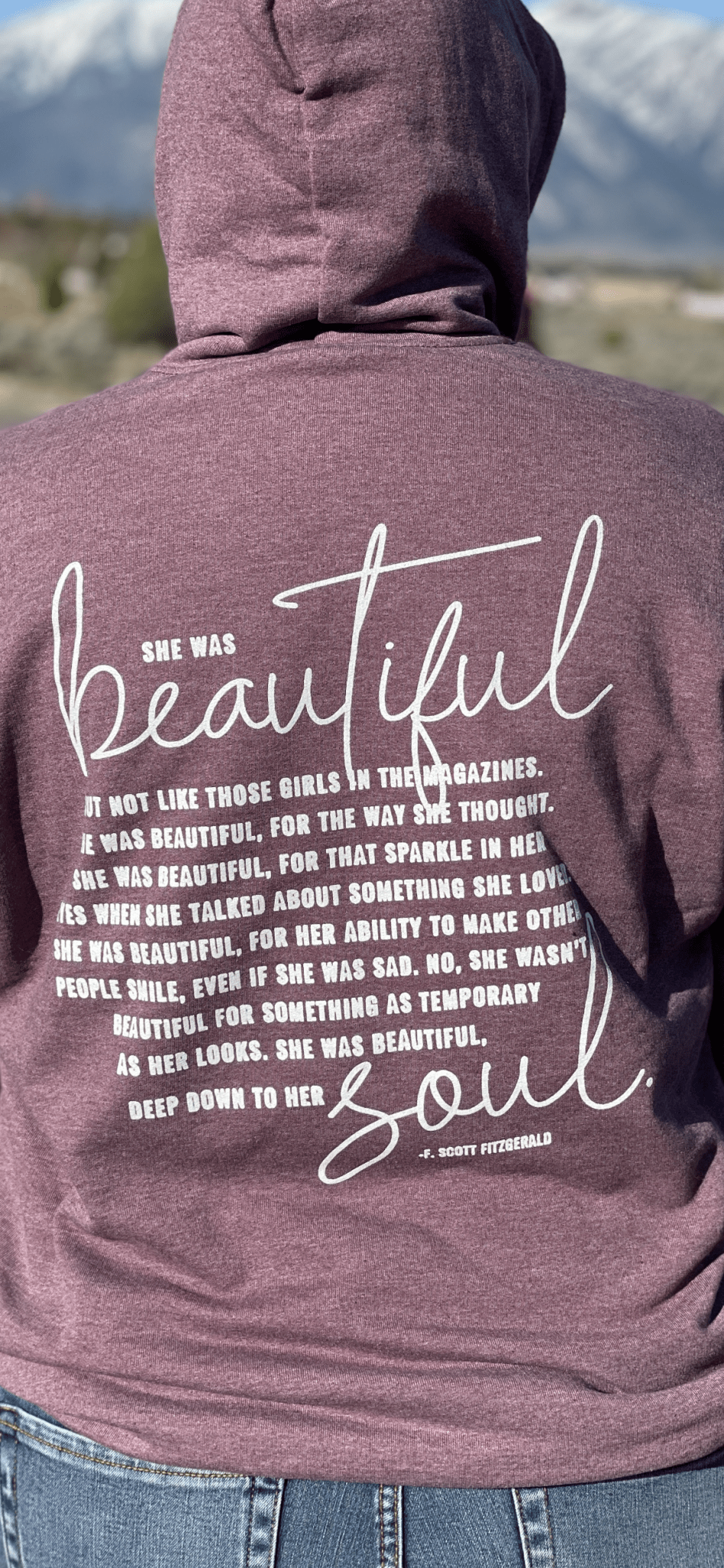 "She Is Beautiful" Hoodie (CLEARANCE) - Wander Together Outfitters