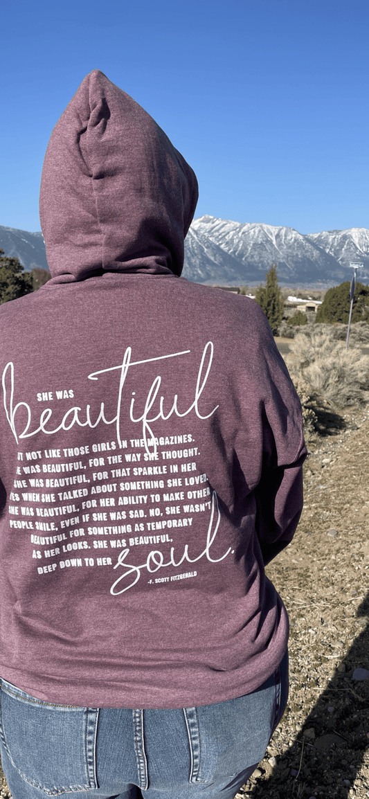 "She Is Beautiful" Hoodie (CLEARANCE) - Wander Together Outfitters