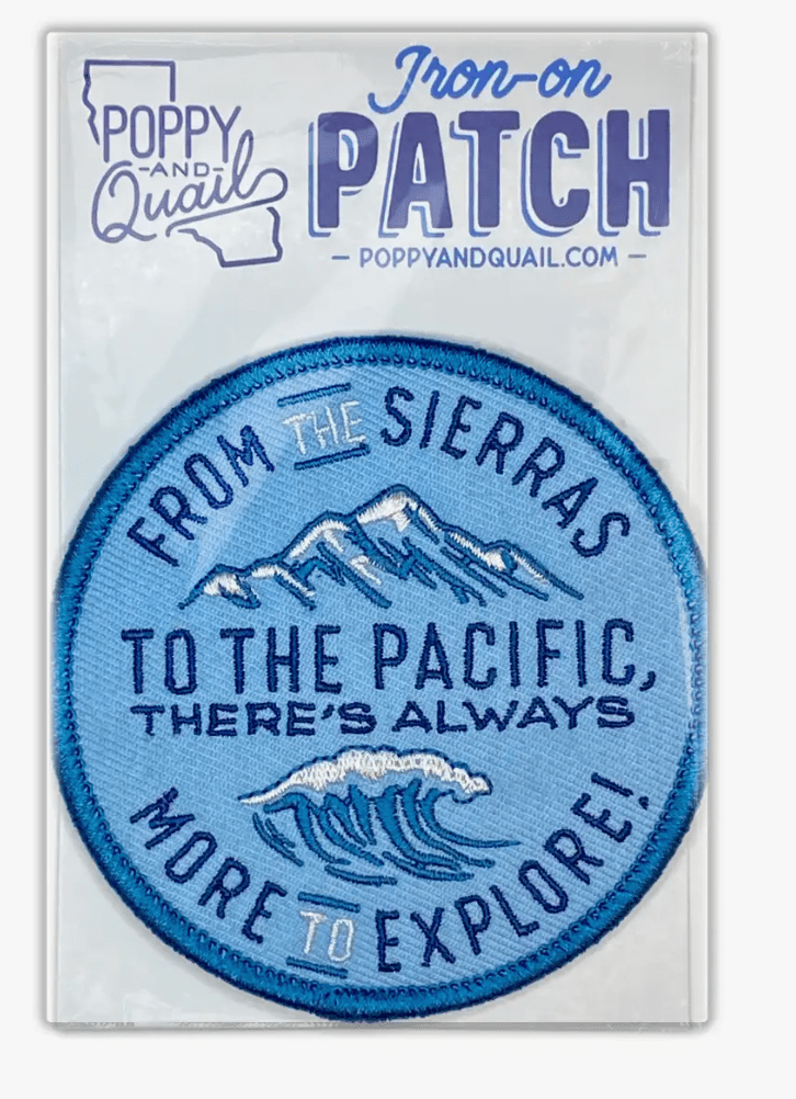 "Sierra Pacifica" Iron On Patch - Wander Together Outfitters