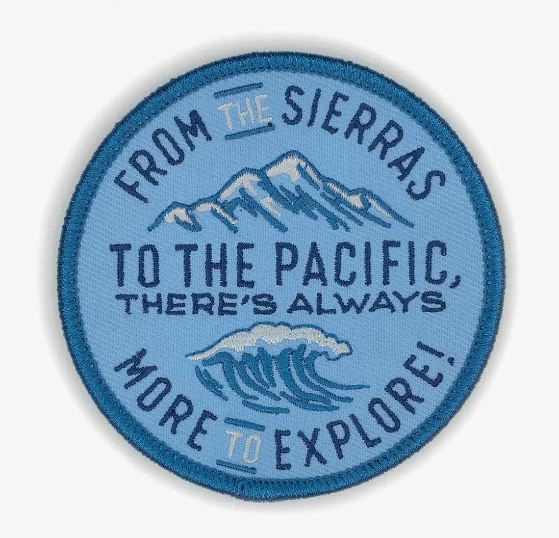 "Sierra Pacifica" Iron On Patch - Wander Together Outfitters