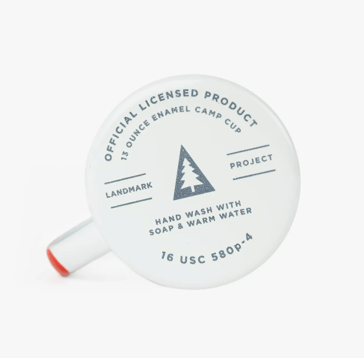 Smokey Bear Enamelware Campfire Mug - Wander Together Outfitters