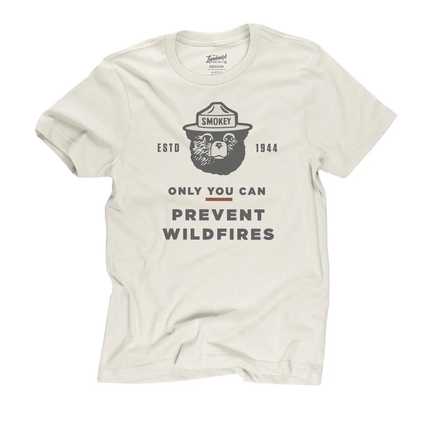 Smokey Bear Logo Unisex T-shirt (various styles & colors) (SALE) - Wander Together Outfitters