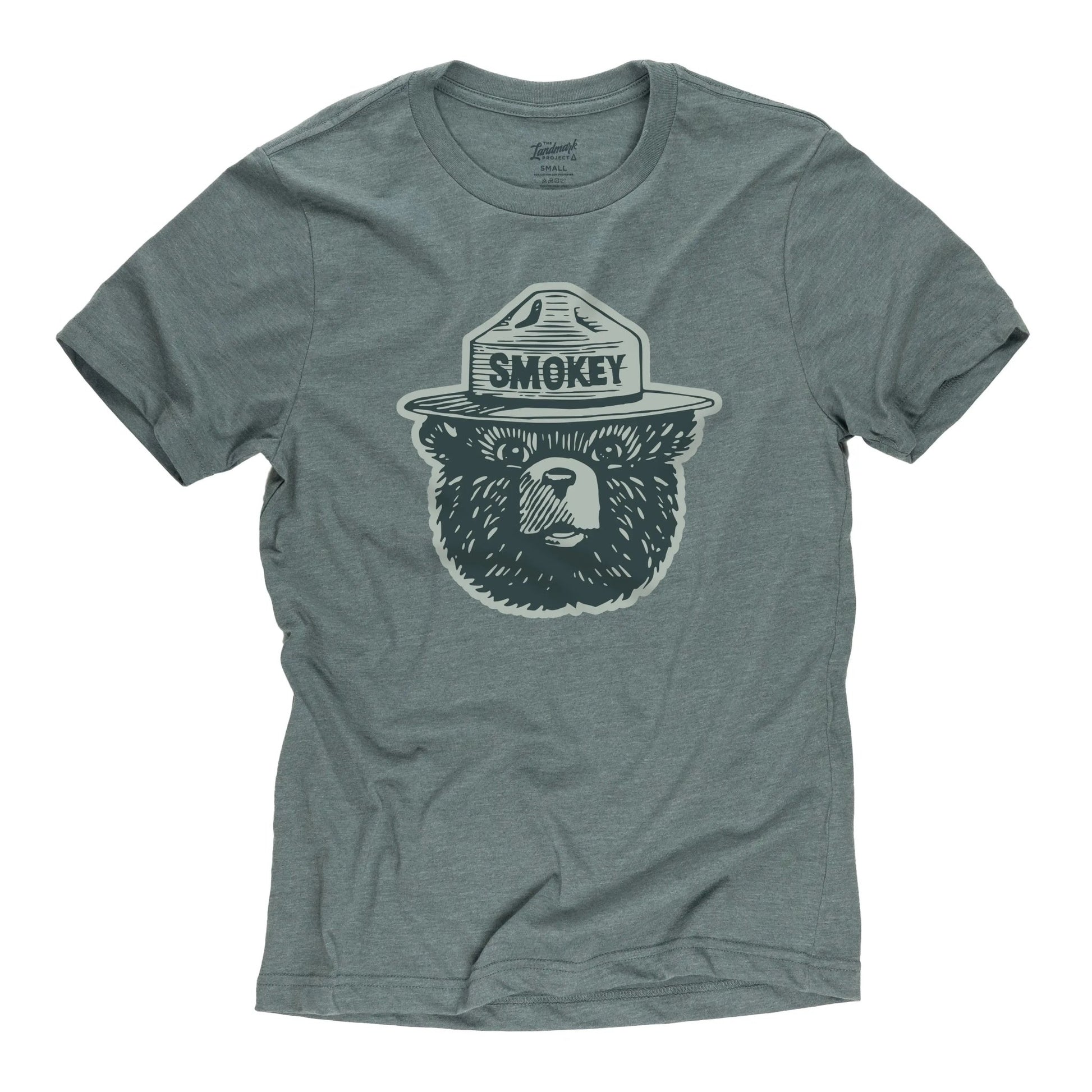 Smokey Bear Logo Unisex T-shirt (various styles & colors) (SALE) - Wander Together Outfitters