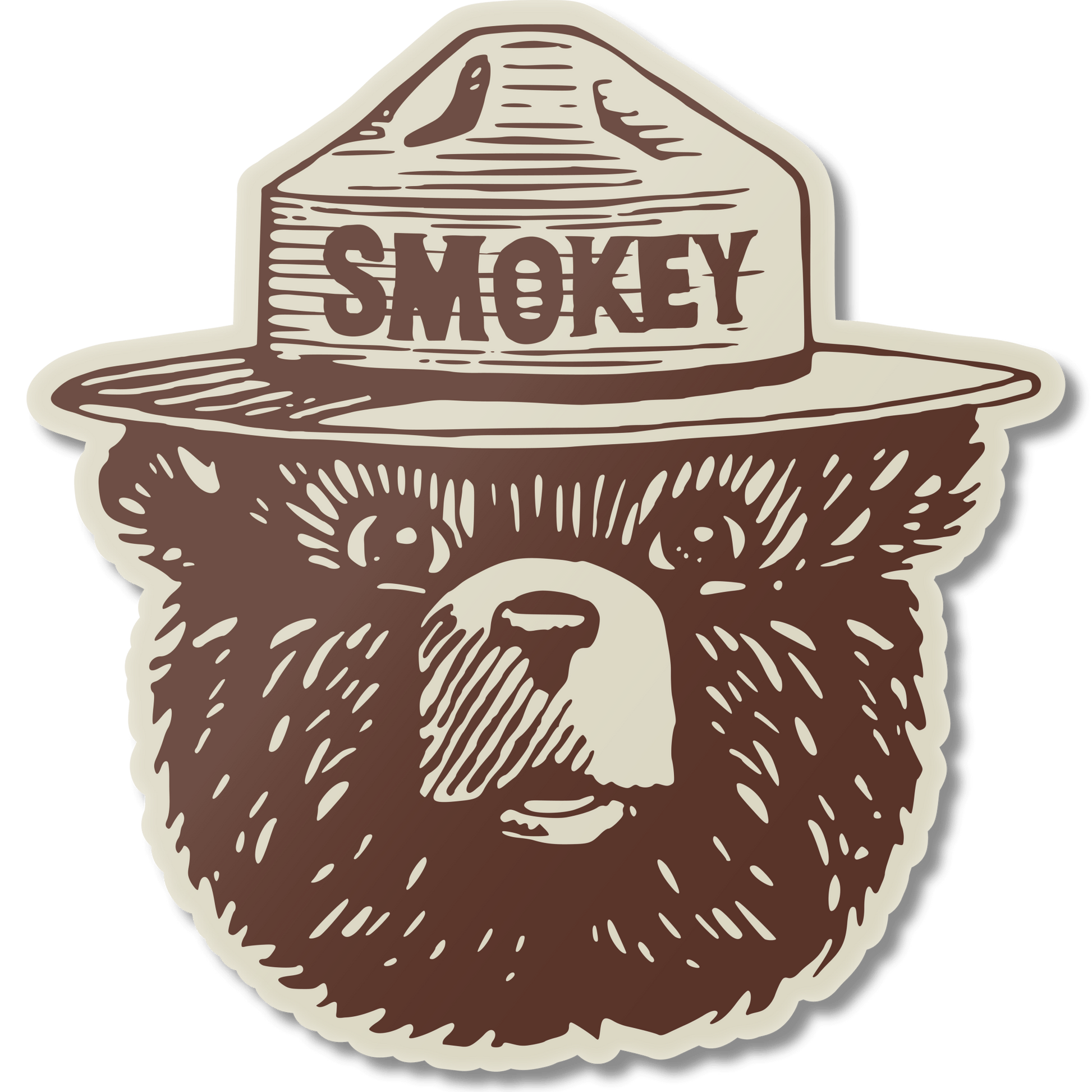 Smokey Logo Magnet - Wander Together Outfitters