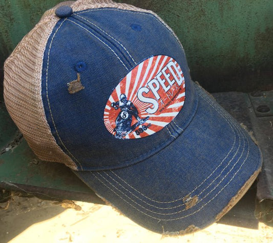 SPEED Vintage Distressed Cap (Various Colors) - Wander Together Outfitters