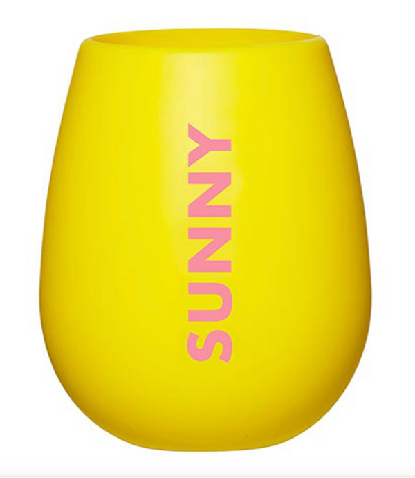 Silicone Wine Glass: Sunny