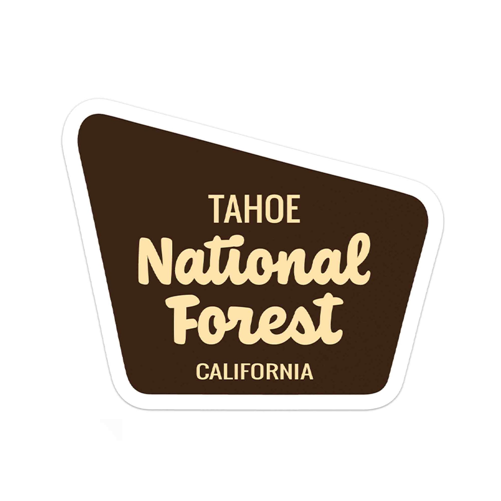 "Tahoe National Forest" Vinyl Sticker - Wander Together Outfitters