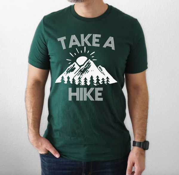 "Take a Hike" Unisex Shirt (Mountain)-XL