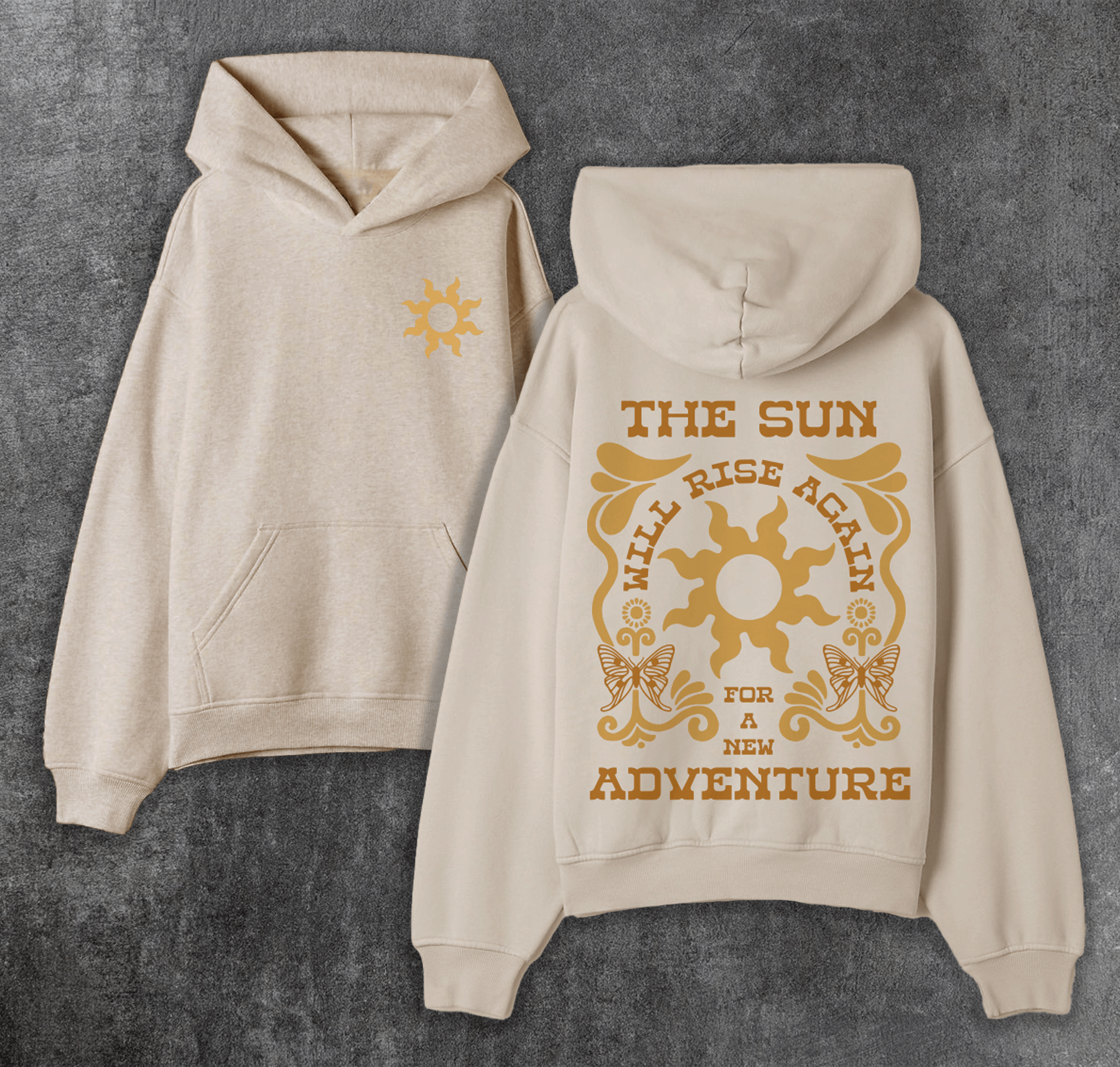 The Sun Will Rise Hoodie (CLEARANCE) Last Chance! - Wander Together Outfitters