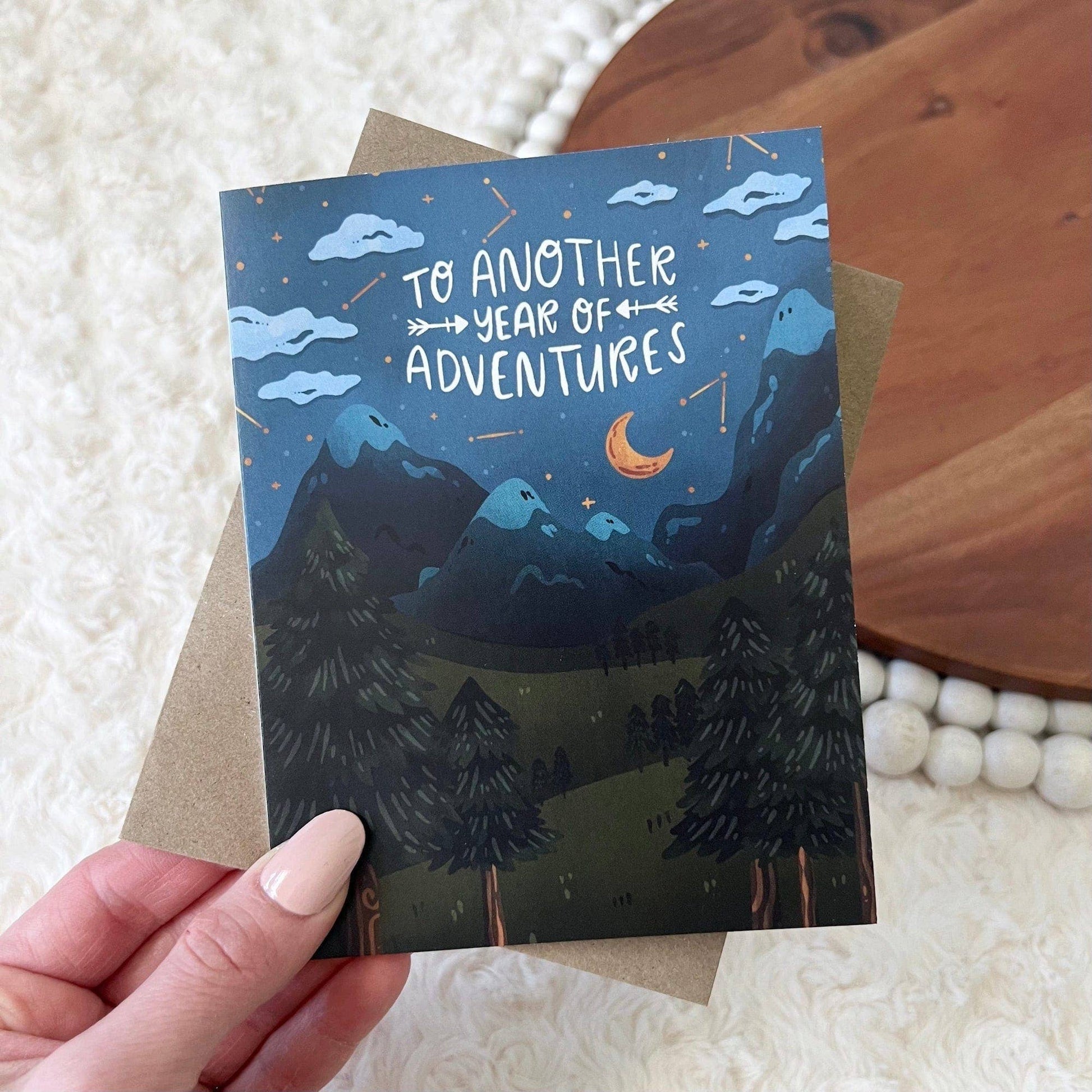"To Another Year Of Adventures" Greeting Card - Wander Together Outfitters