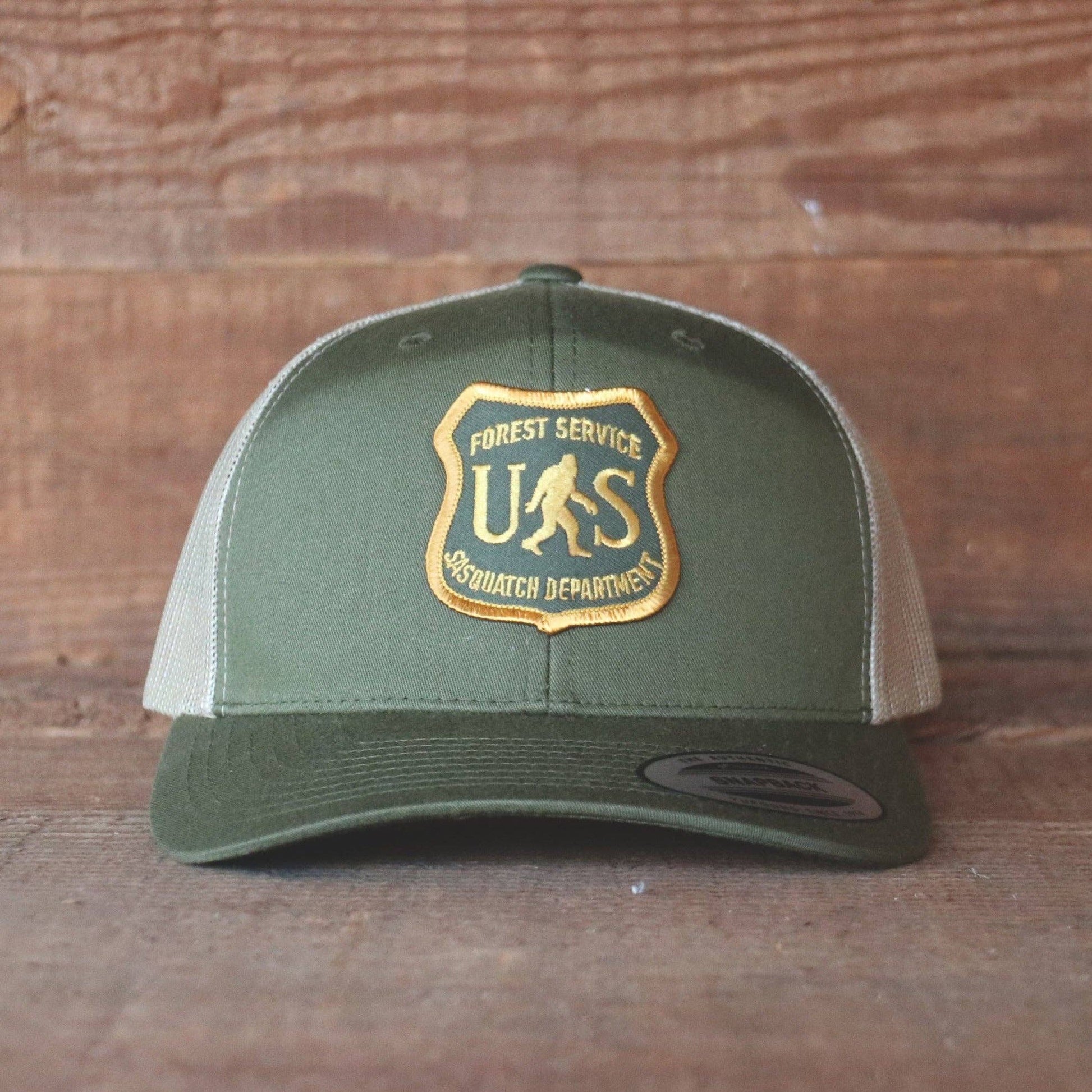 "US Forest Service Sasquatch Department" Unisex Cap - Wander Together Outfitters
