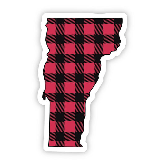 Vermont (Flannel) Sticker - Wander Together Outfitters