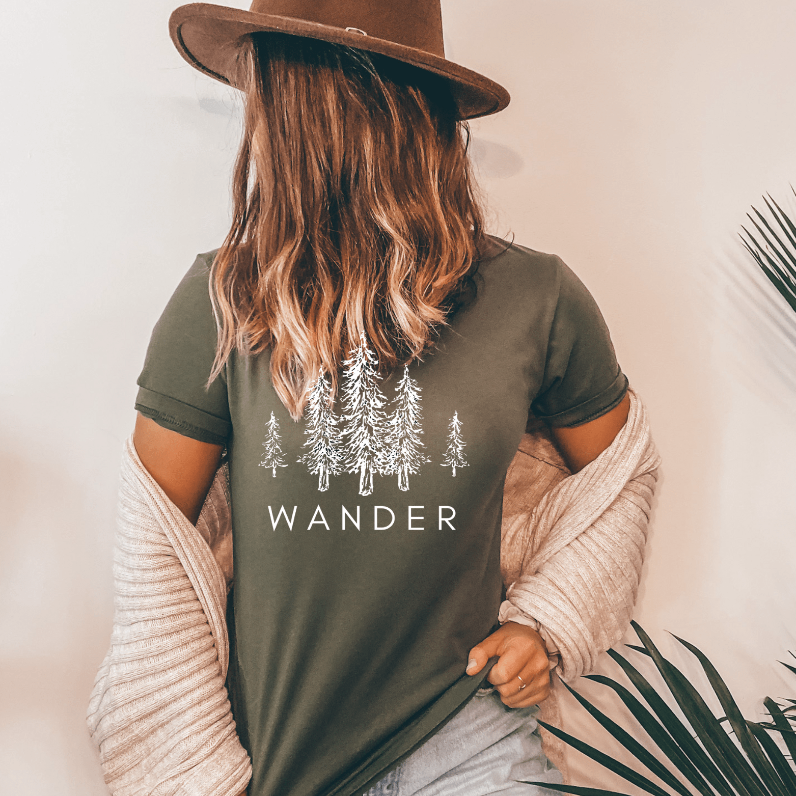 "Wander" Pines Unisex Tee - Wander Together Outfitters