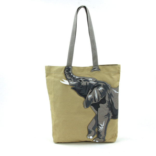 Elephant Tote Bag in Canvas