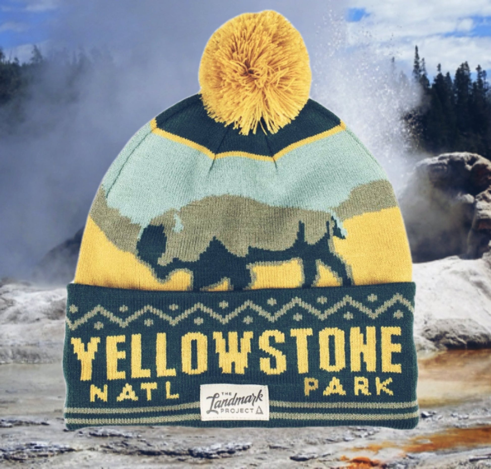 “Yellowstone National Park” Unisex Beanie - Wander Together Outfitters